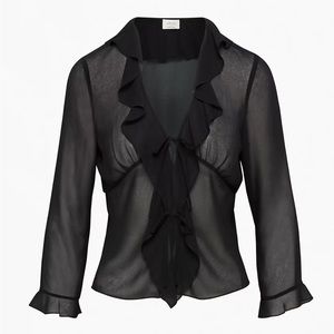 Aritzia Frenchy blouse